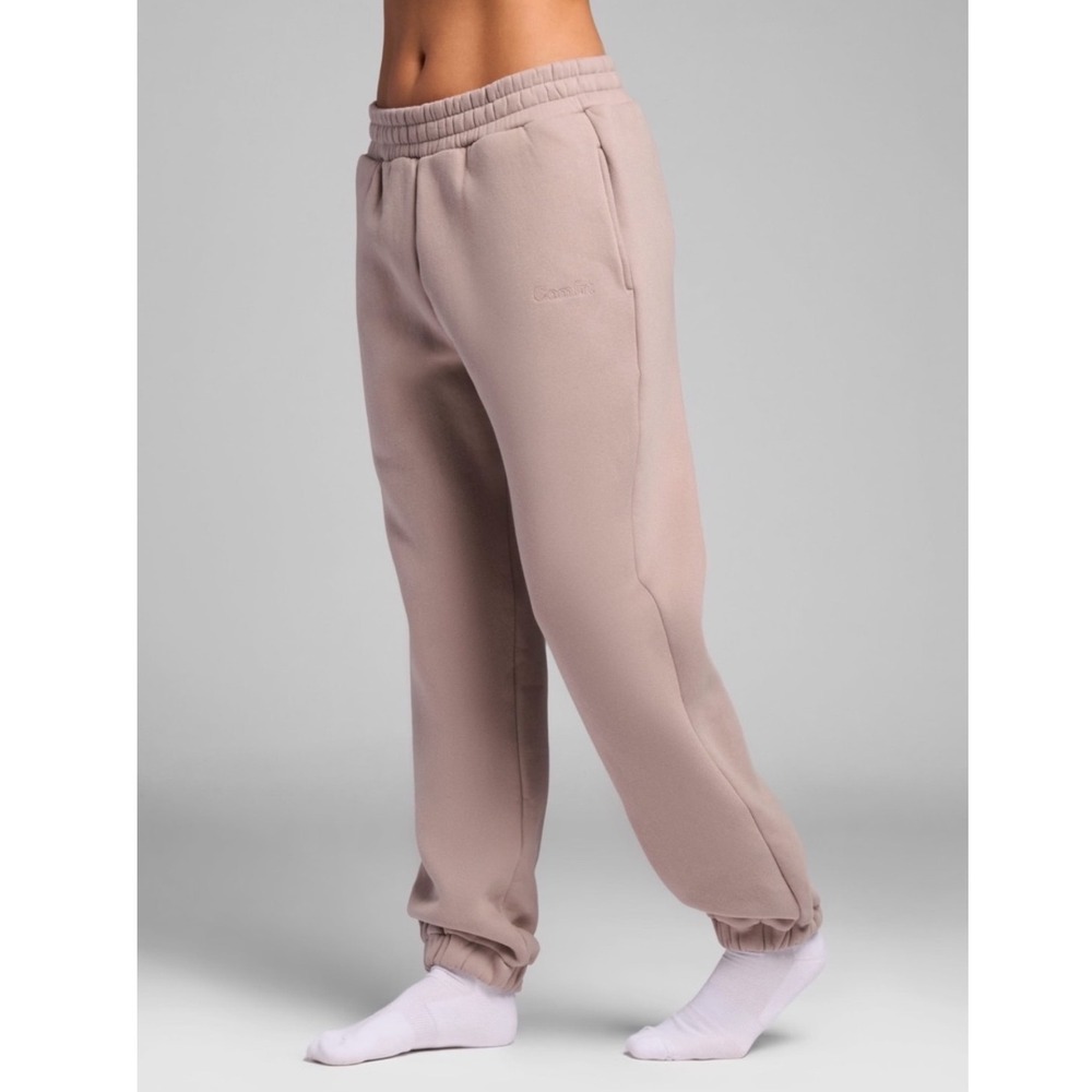 Comfrt Signature Sweatpants Fleece Joggers in Bark Medium
